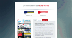 Desktop Screenshot of euro-media.pl